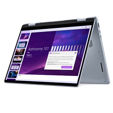 מחשב נייד עסקי 2 ב-1 אחד 14 אינץ' מגע אינטל אולטרה דל Dell DB04250 14 Plus 2-in-1 14 Inch Touch Intel Core Ultra 5 226V 8 Cores 8MB Cache 4.5GHz Intel ARC 16GB DDR5 512GB NVMe Windows 11 Pro